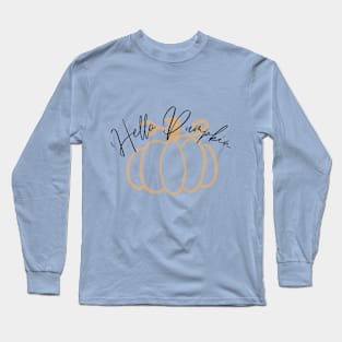 Hello Pumpkin Long Sleeve T-Shirt